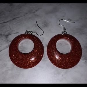 Resin earrings!